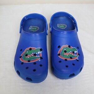 Crocs Classic University of Florida Gators Clogs Blue Mens 9‎ Womens 11